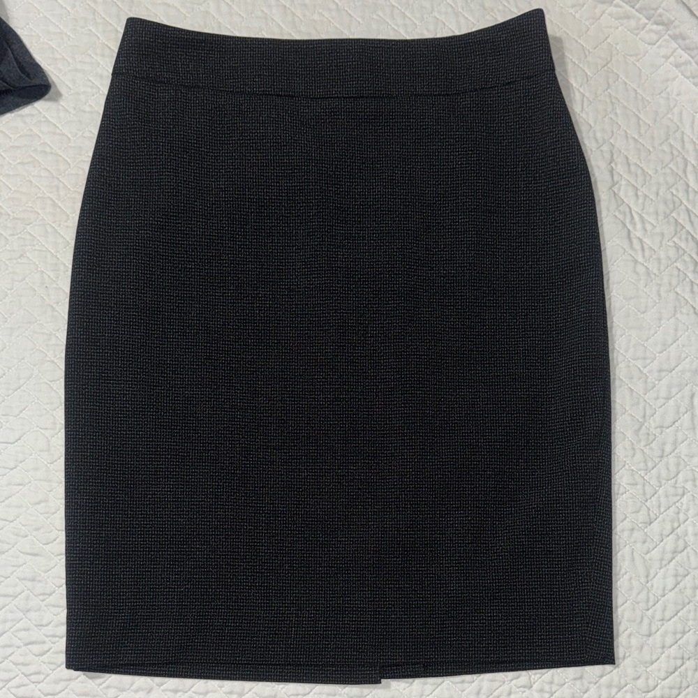 Ann Taylor Black Pencil Skirt
